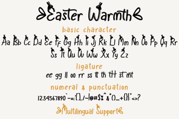 Easter Warmth Font - Preview 6