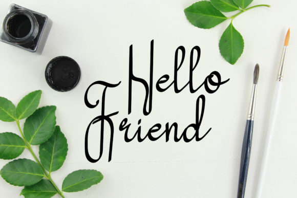 English Font - Preview 1
