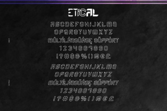 Etical Font - Preview 6