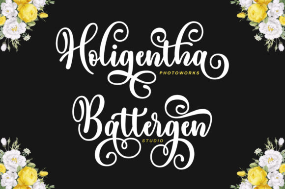 Family Holiday Font - Preview 1