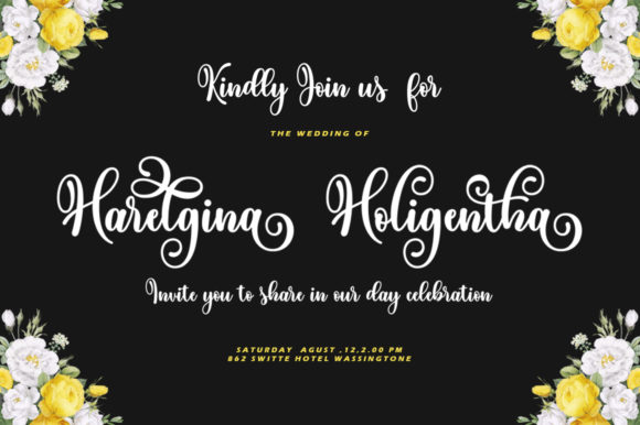 Family Holiday Font - Preview 3
