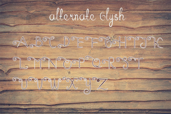 Geriy and Reika Font - Preview 5