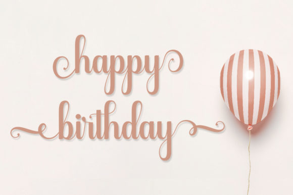 Gloritta Font - Preview 3