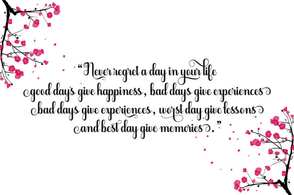 Gloritta Font - Preview 4