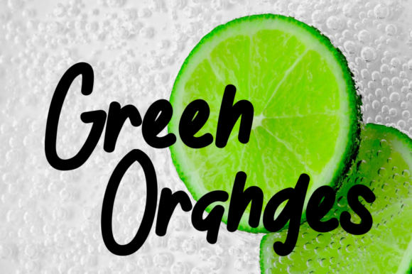 Green Juice Font - Preview 2