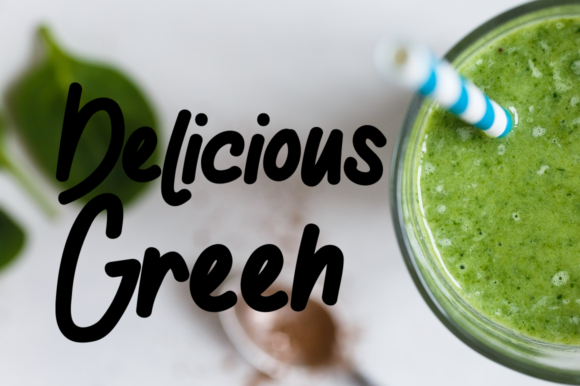 Green Juice Font - Preview 3