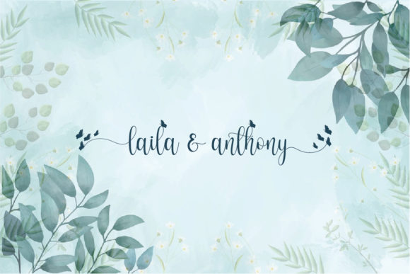 Hello Adeline Font PNG with transparent background - Preview 2