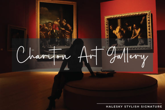 Herstton Signature Font PNG with transparent background - Preview 3