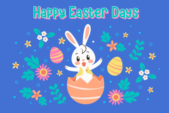 House Easter Font - Preview 1