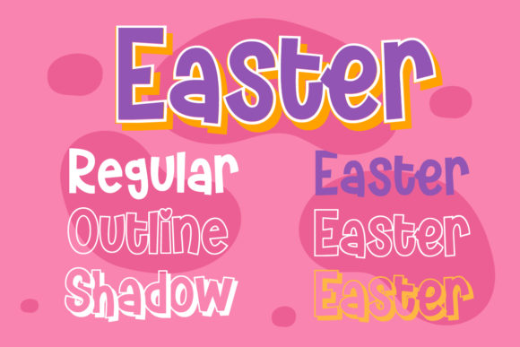 House Easter Font - Preview 5