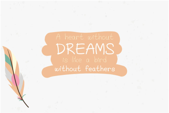 Little Sparrow Font PNG with transparent background - Preview 2