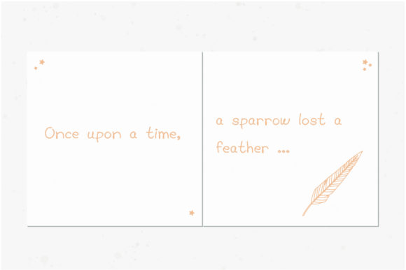 Little Sparrow Font PNG with transparent background - Preview 4