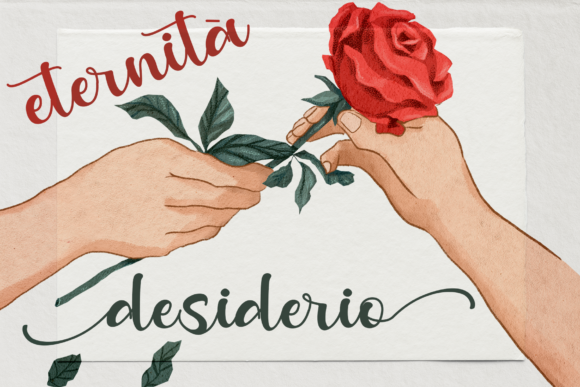 Mama Lova Font font preview - 4
