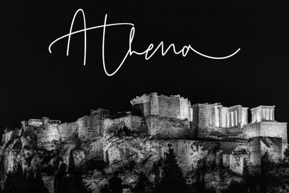 Michael Signature Font font preview - 3