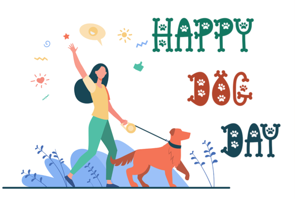 Mister Dogy Font PNG with transparent background - Preview 2