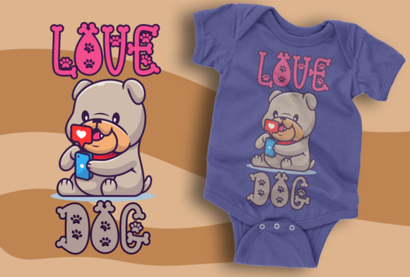 Mister Dogy Font PNG with transparent background - Preview 3