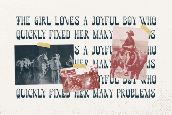 Mosky Font font preview - 5