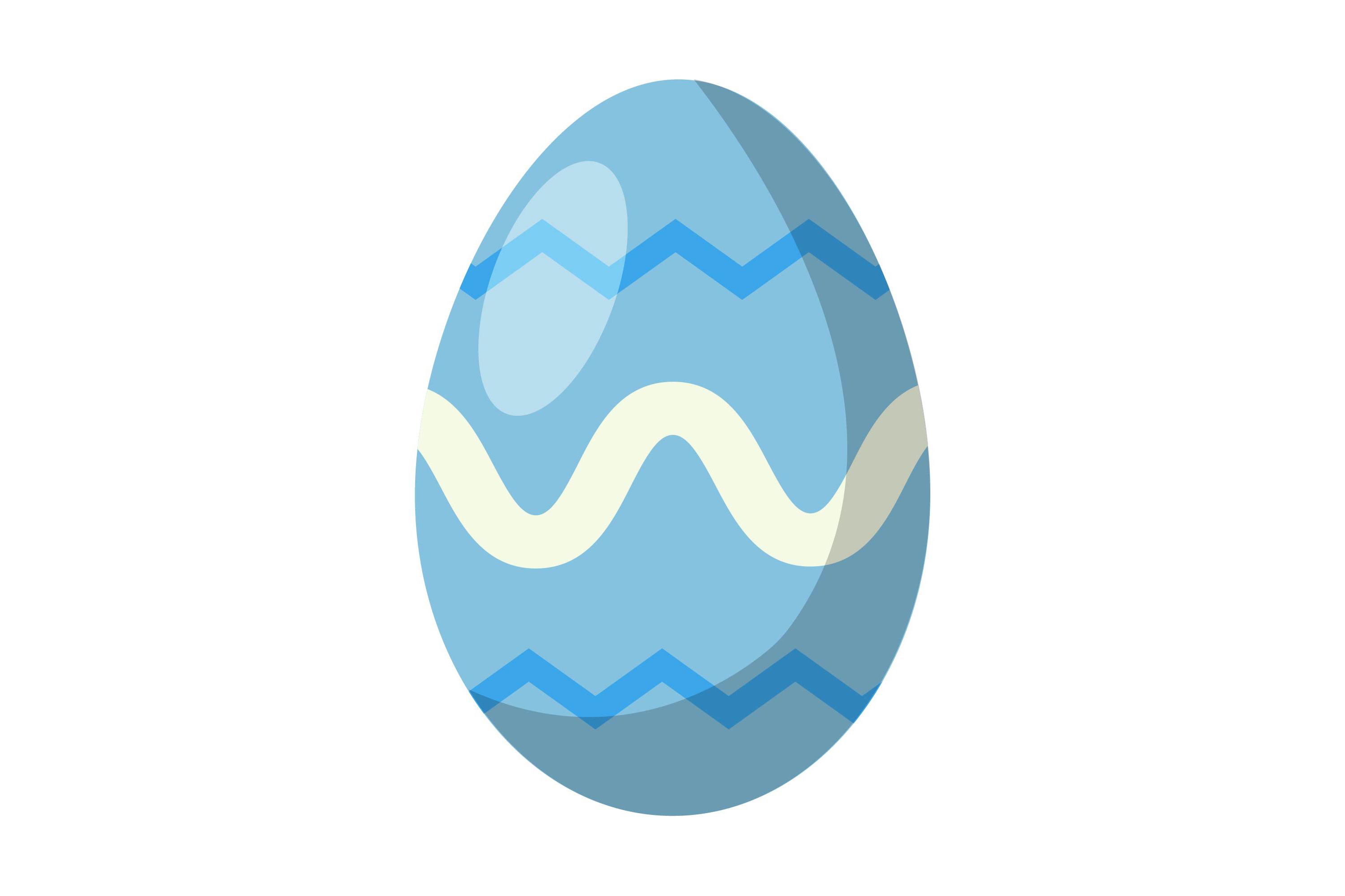 Ocean Wave Easter Egg Graphic by Nebula Design · Creative Fabrica
