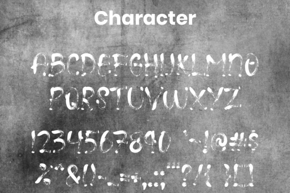 Overgear Creative Font PNG with transparent background - Preview 3