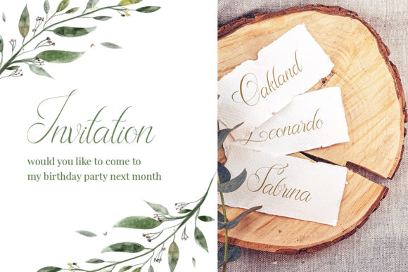Rafalza Font PNG with transparent background - Preview 3