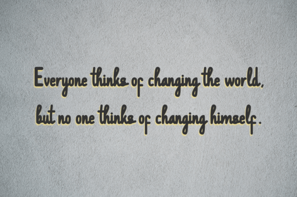 Serena Font PNG with transparent background - Preview 1