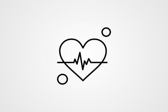 Vector Heartbeat Icon
