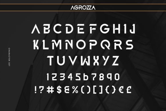 Agrozza Font - Preview 3