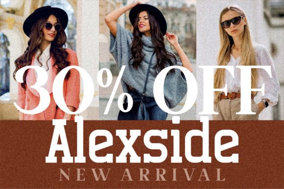 Alexside Font - Preview 4