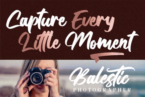Balestic Font - Preview 6