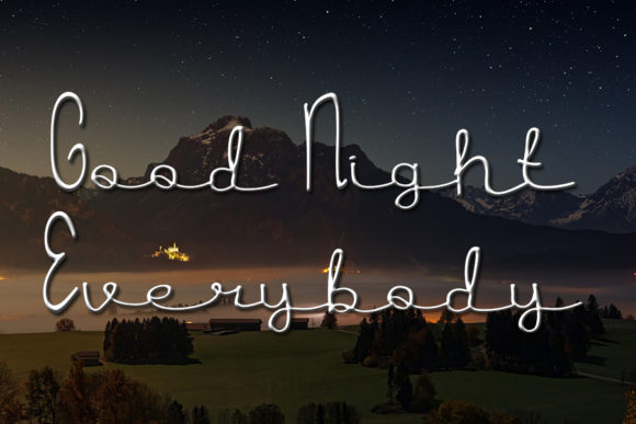 Beautiful Signature Font - Preview 2
