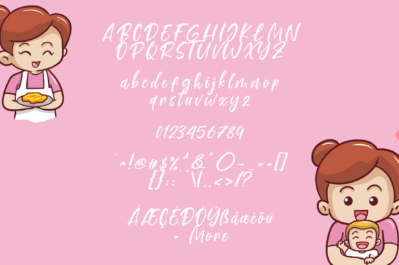 Beloved Mama Font - Preview 6
