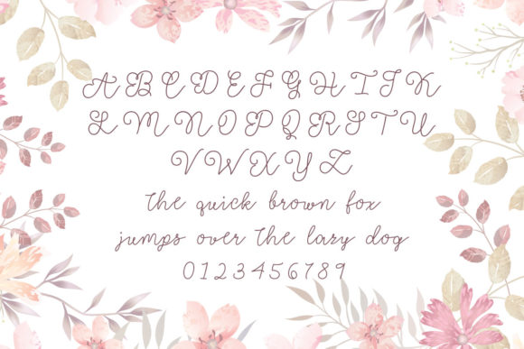 Blodwen Font PNG with transparent background - Preview 1