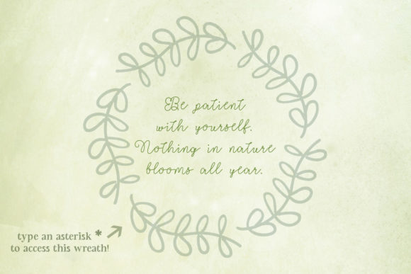 Blodwen Font PNG with transparent background - Preview 3