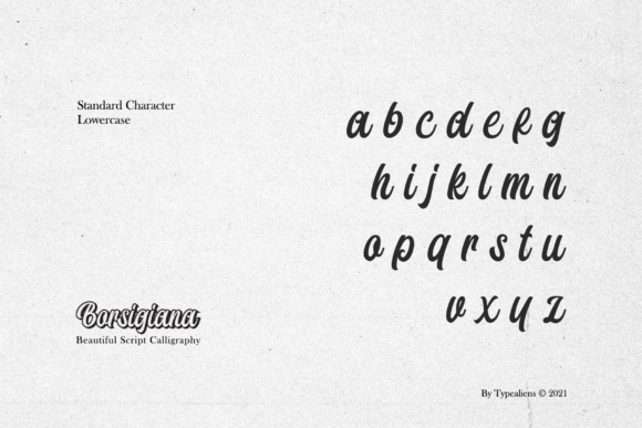 Borsigiana Font - Preview 6