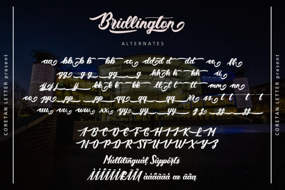 Bridlington Font - Preview 3