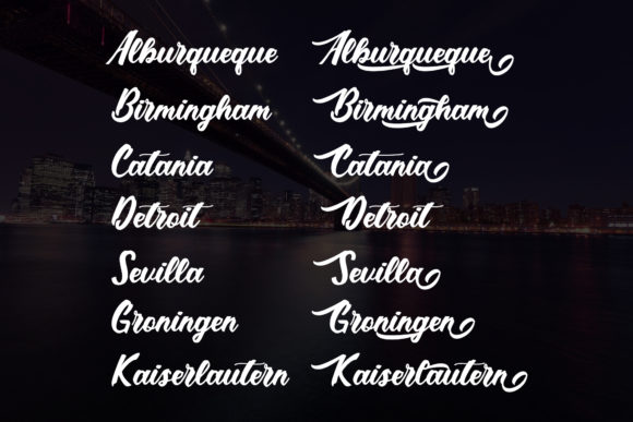 Bridlington Font - Preview 6