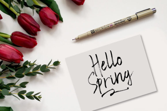 Broken Brush Font - Preview 3