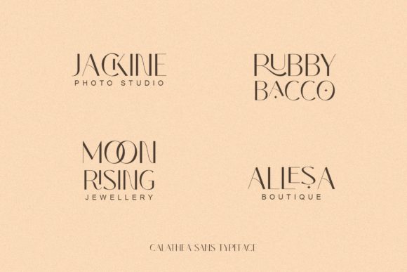 Calathea Font - Preview 5