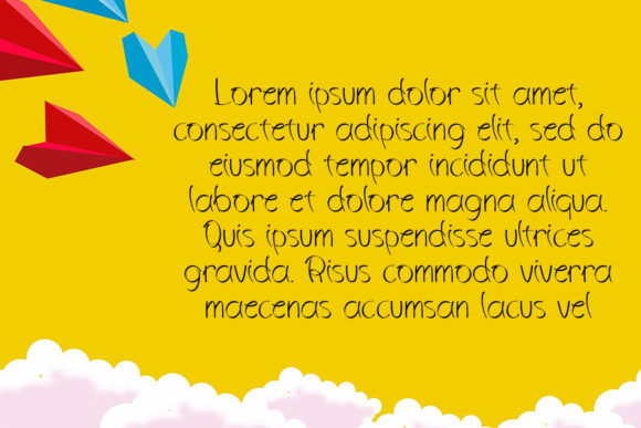 Daisy Dash Font PNG with transparent background - Preview 2