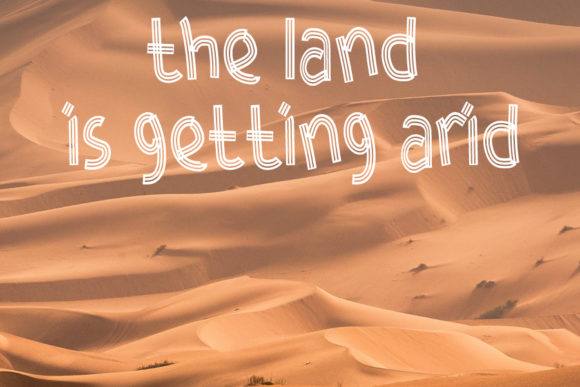 Desert Cactus Font - Preview 2