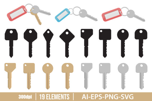 Realistic Wooden Door Clipart Set Graphic by Emil Timplaru Store ...