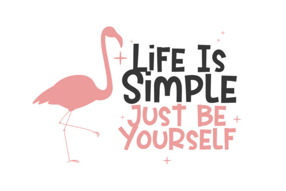 Flamingo Da Pink Font PNG with transparent background - Preview 1