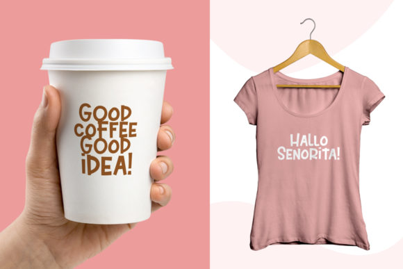 Flamingo Da Pink Font PNG with transparent background - Preview 2