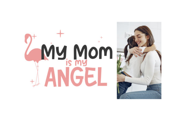 Flamingo Da Pink Font PNG with transparent background - Preview 3