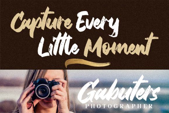 Gabuters Font PNG with transparent background - Preview 6