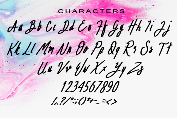 Giuseppe Font PNG with transparent background - Preview 4