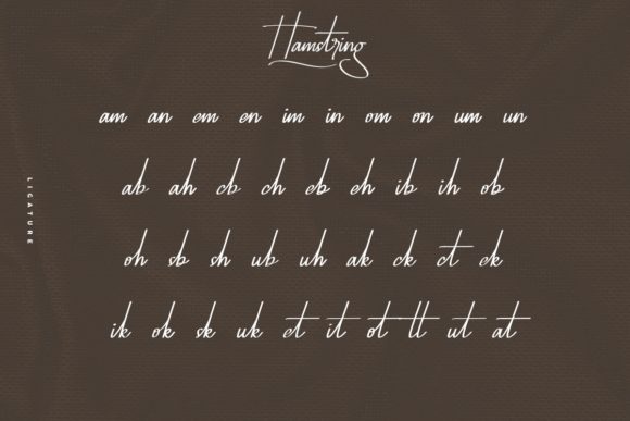 Hamstring Font - Preview 5