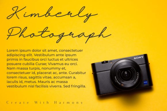 Harmony Font - Preview 2