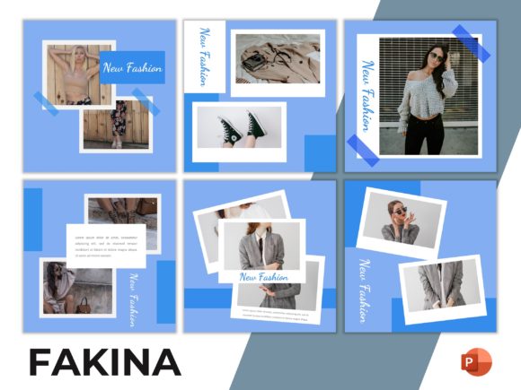 Instagram Feed Template Fakina Graphics
