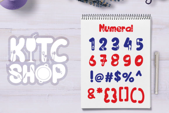 KitcShop Font - Preview 3